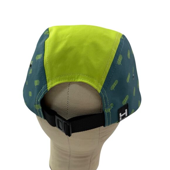 Himali Coil Boulder Hat in Antifreeze Adjustable Green Blue - Picture 5 of 12
